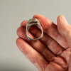 Reversible Rings, Small Rosarita-Opal in Sterling - Gloria Sawin  Fine Jewelry 