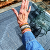 Bracelets, Faceted Sodalite Beads in Sterling