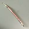 Bracelets, Madagascar Rose Quartz Beads in Sterling - Gloria Sawin  Fine Jewelry 