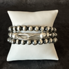 Bracelets, Spirit Beads Navajo Pearls in Sterling