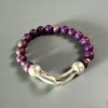 Bracelets, Phosphosiderite  Beads in Sterling - Gloria Sawin  Fine Jewelry 