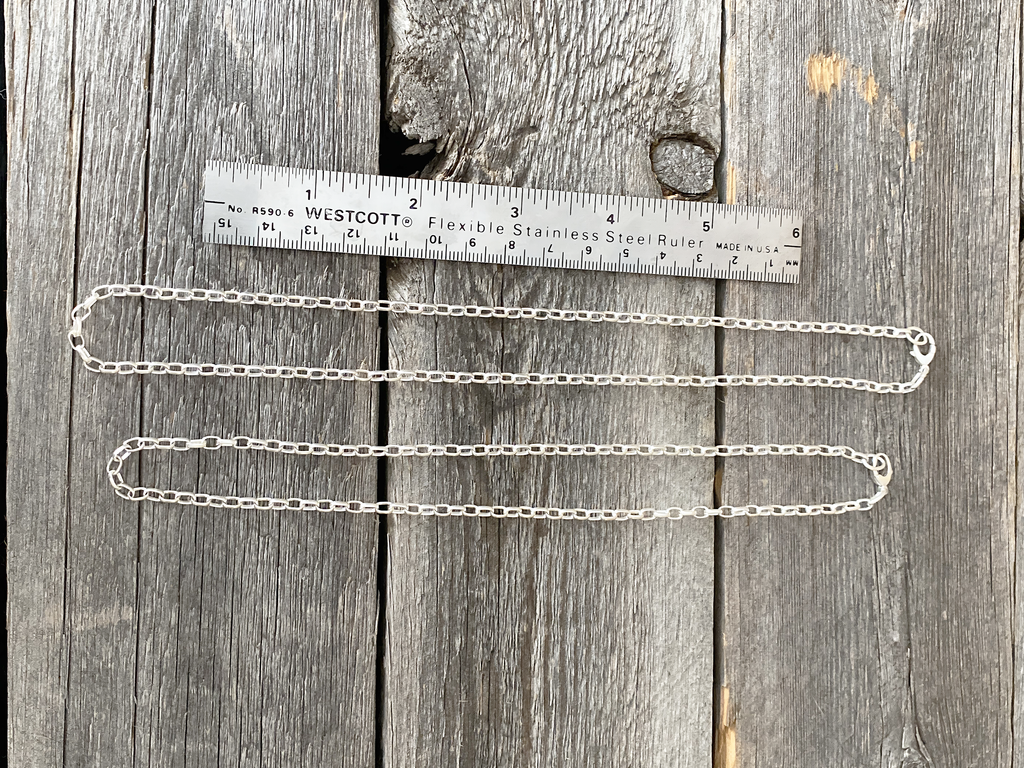 Chain, Oval Rolo Small Sterling - Gloria Sawin  Fine Jewelry 