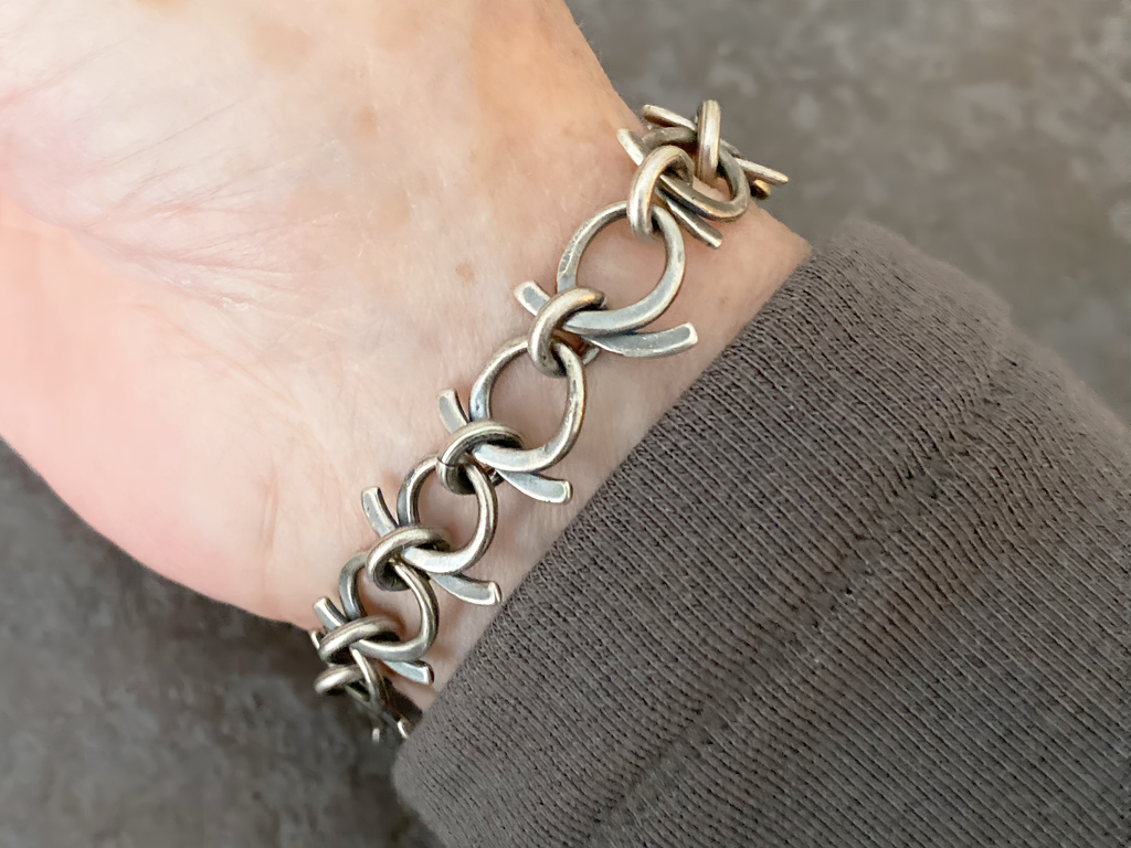 Chain, Wishbone Bracelet - Gloria Sawin  Fine Jewelry 