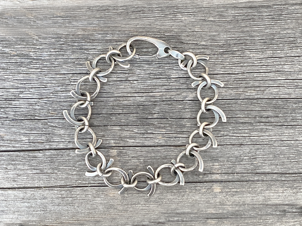 Chain, Wishbone Bracelet - Gloria Sawin  Fine Jewelry 