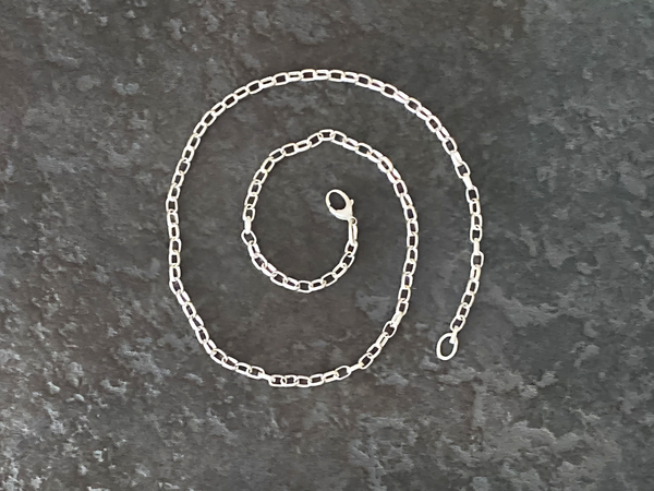Chain, Oval Rolo Small Sterling