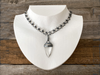Pendant, Quartz Crystal Point in Sterling - Gloria Sawin  Fine Jewelry 